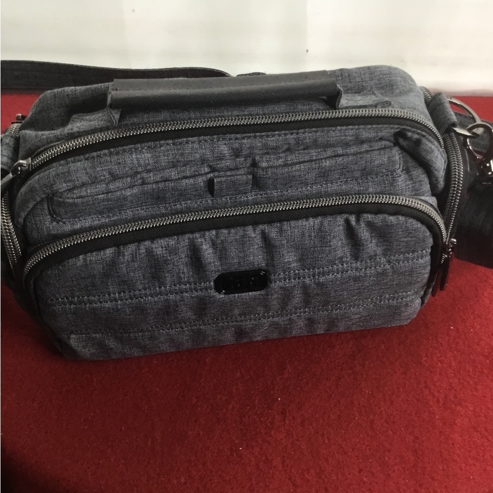Gray Men's Crossbody Bag